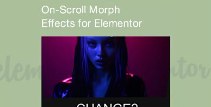 On-Scroll Morph Effects