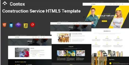 Contox - Construction Service HTML5 Template