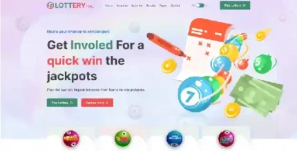 Lotterypro - Online Lotto & Lottery Platform React + NextJS + Bootstrap