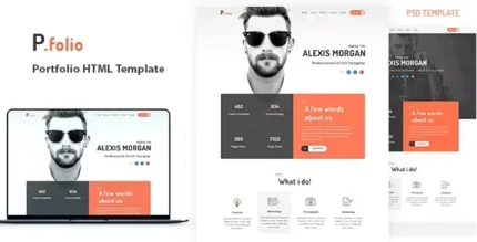 P.folio – Bootstrap Portfolio Template