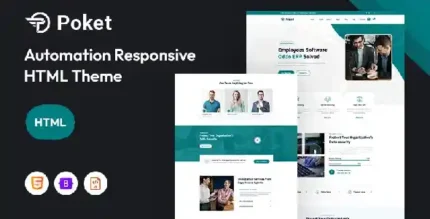 Poket – Oddo ERP, Automation Responsive Website Template