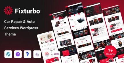 Fixturbo Car Service & Repair WordPress Theme