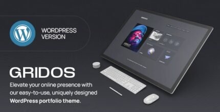 Gridos Personal Portfolio WordPress Theme