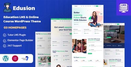 Edusion Education LMS WordPress Theme