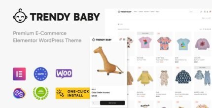 Trendy Baby Children and Kids Store Theme