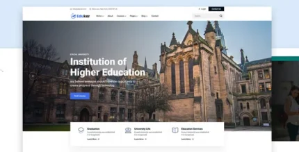 Eduker – Education WordPress Theme