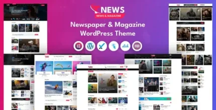 News and Magazine WordPress Theme