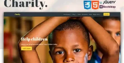 Mercury - Charity and Nonprofit Website Template