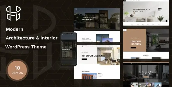 Hellix - Modern Architecture WordPress Theme