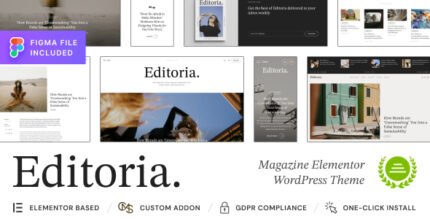 Editoria Newspaper & Magazine WordPress Theme