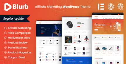 Blurb Affiliate Marketing WordPress Theme